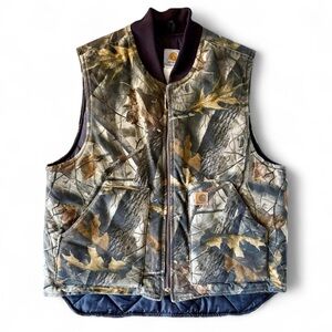 Vintage Rare Carhartt Realtree Camo V20 CMO Large Regular